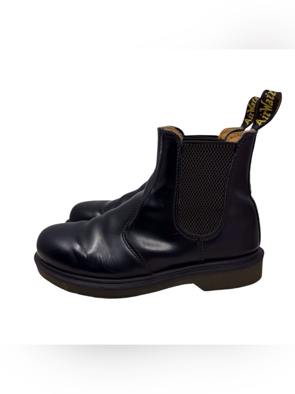 Doc Marten’s Black patent Leather Chelsea Boots 2976 women’s US 7 Men’s 6 /EU 38